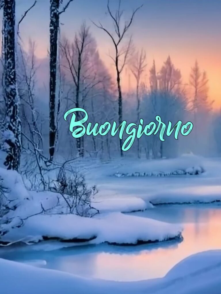 buongiorno invernale 2023 immagini hd