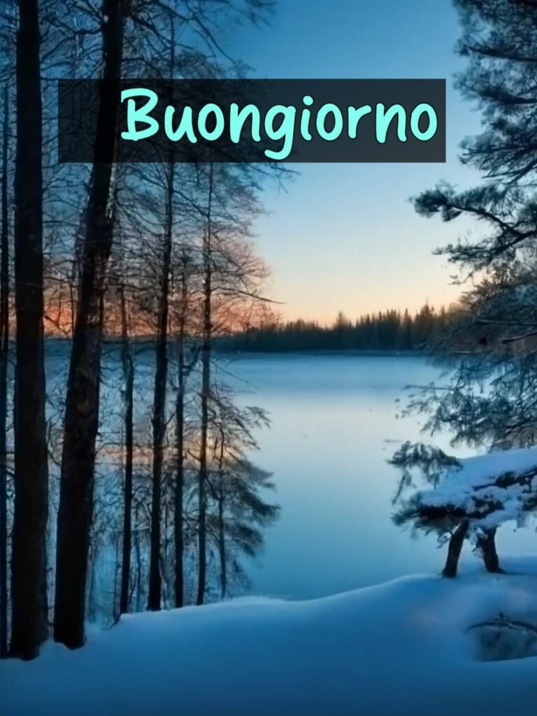 buongiorno invernale 2023 immagini nuove hd