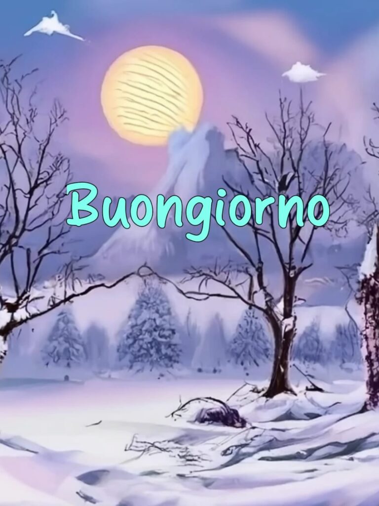 buongiorno invernale immagini nuove 2021