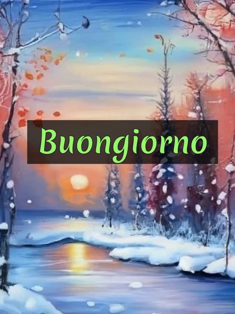 buongiorno invernale immagini nuove 2023