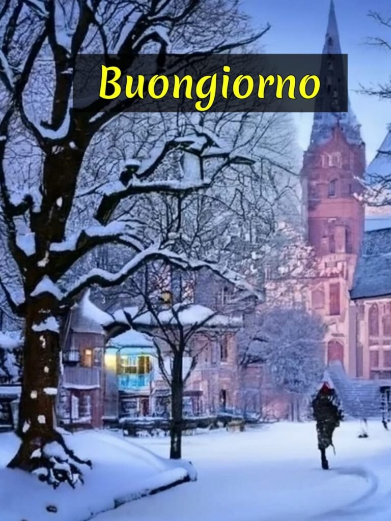 buongiorno invernale immagini nuove gratis