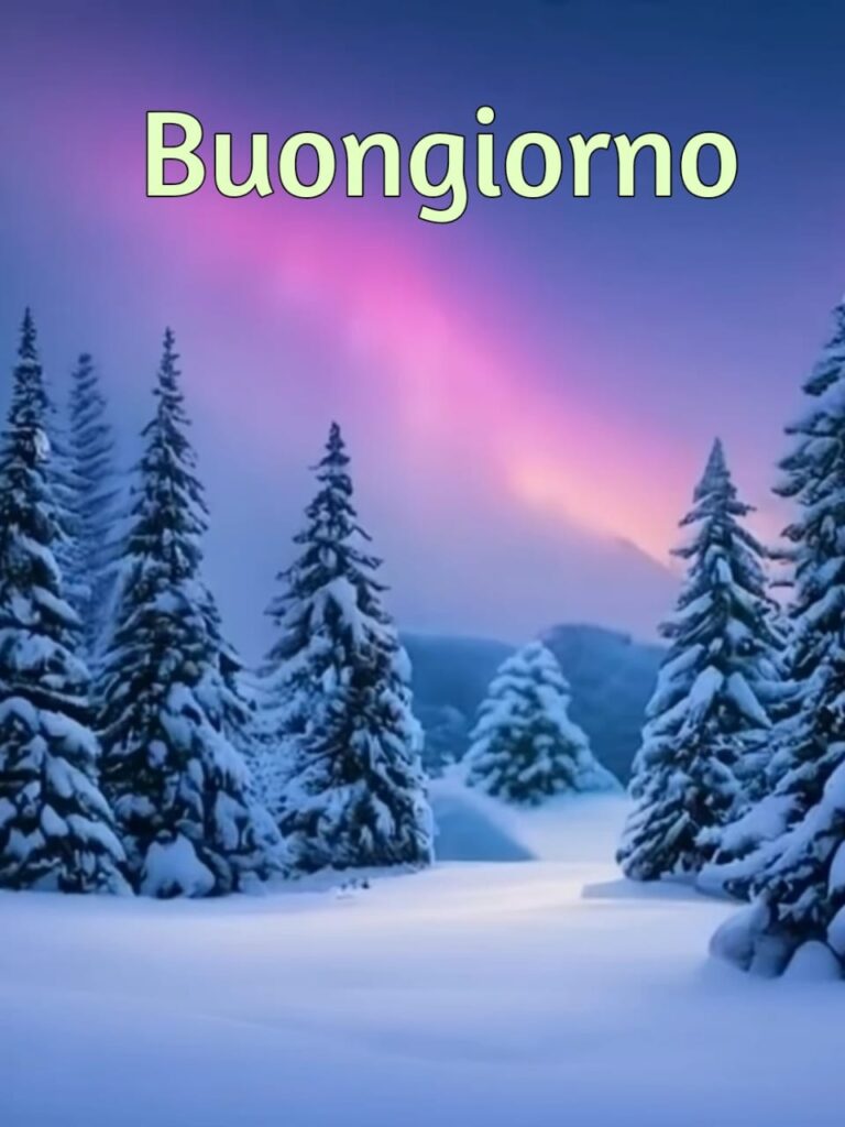 buongiorno invernale immagini nuove gratis per whatsapp