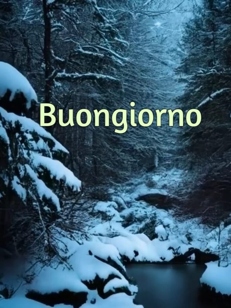 immagini buongiorno invernale gratis per whatsapp