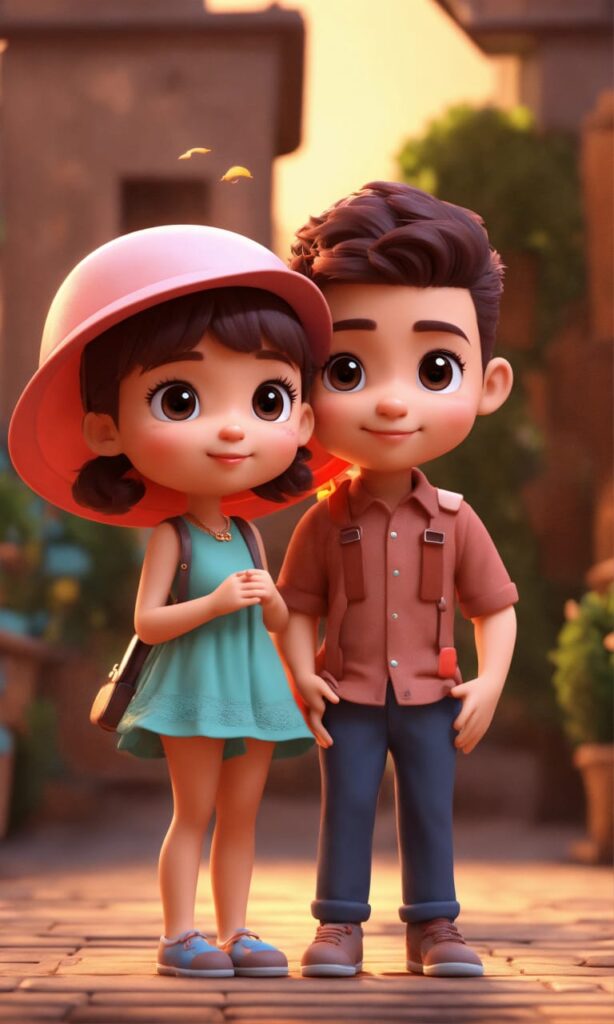 cute cartoon dp