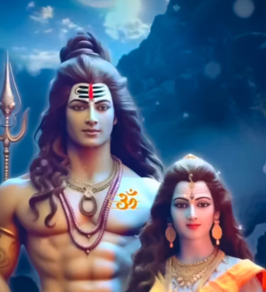 animated shiv parvati images