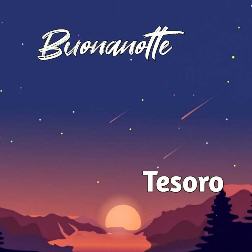 buonanotte tesoro mio frasi