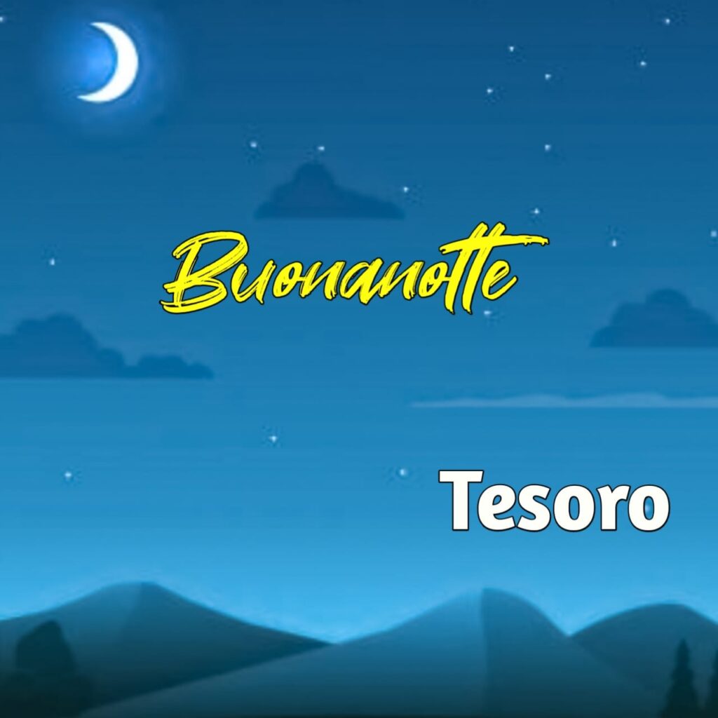 buonanotte tesoro mio immagini nuove