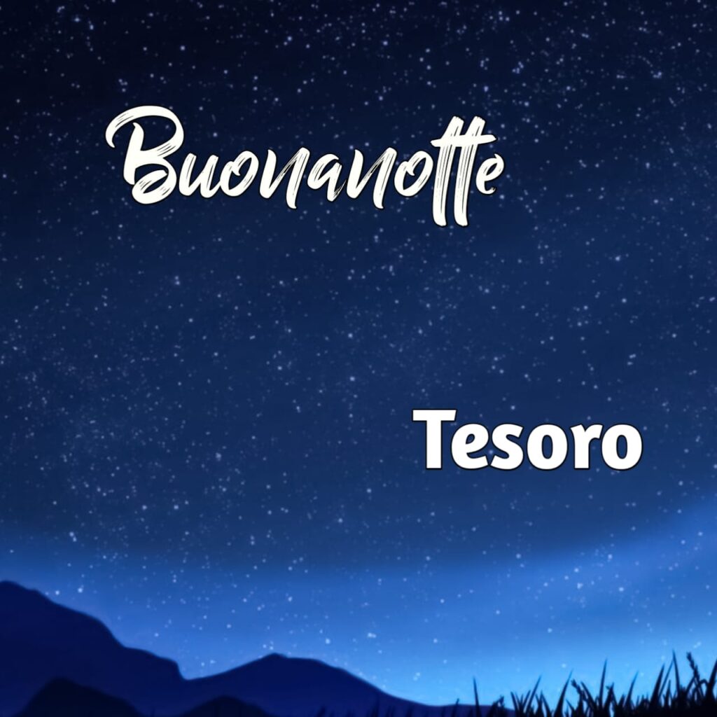 buonanotte tesoro mio gif HD