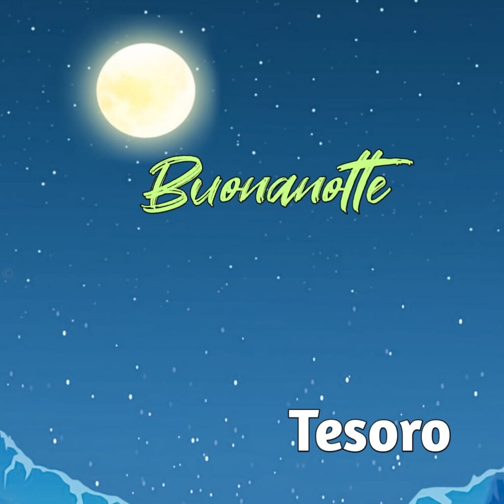 buonanotte tesoro mio immagini nuove 2