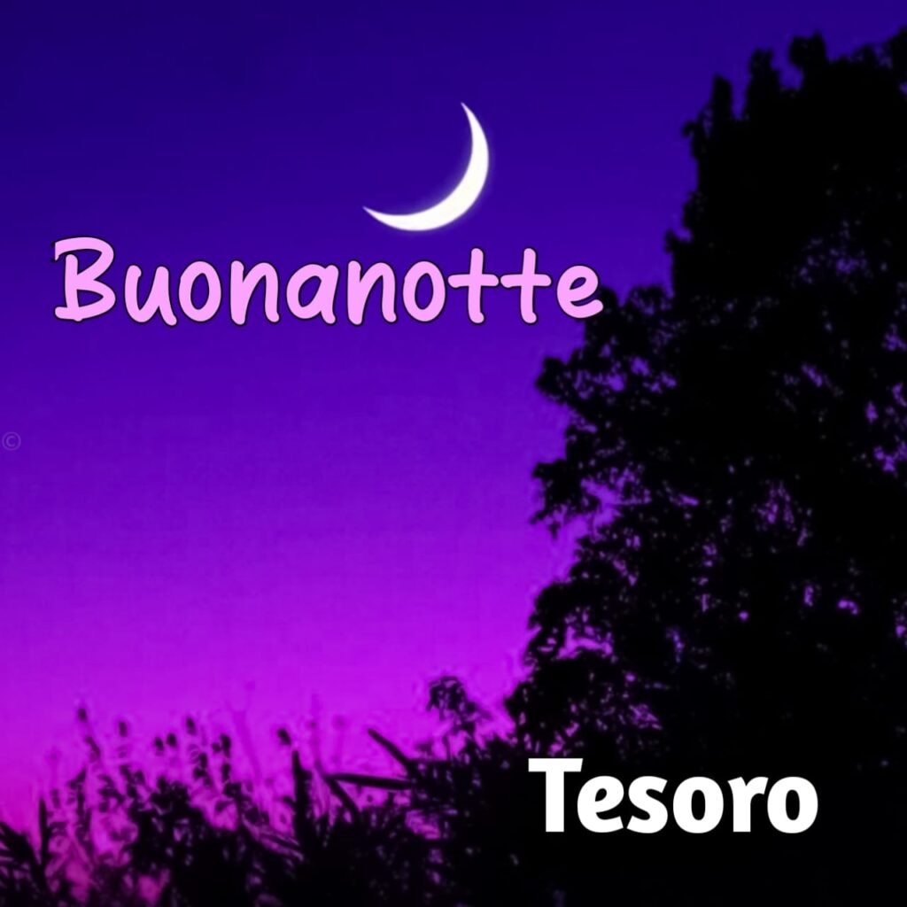 buonanotte tesoro mio immagini nuove 3