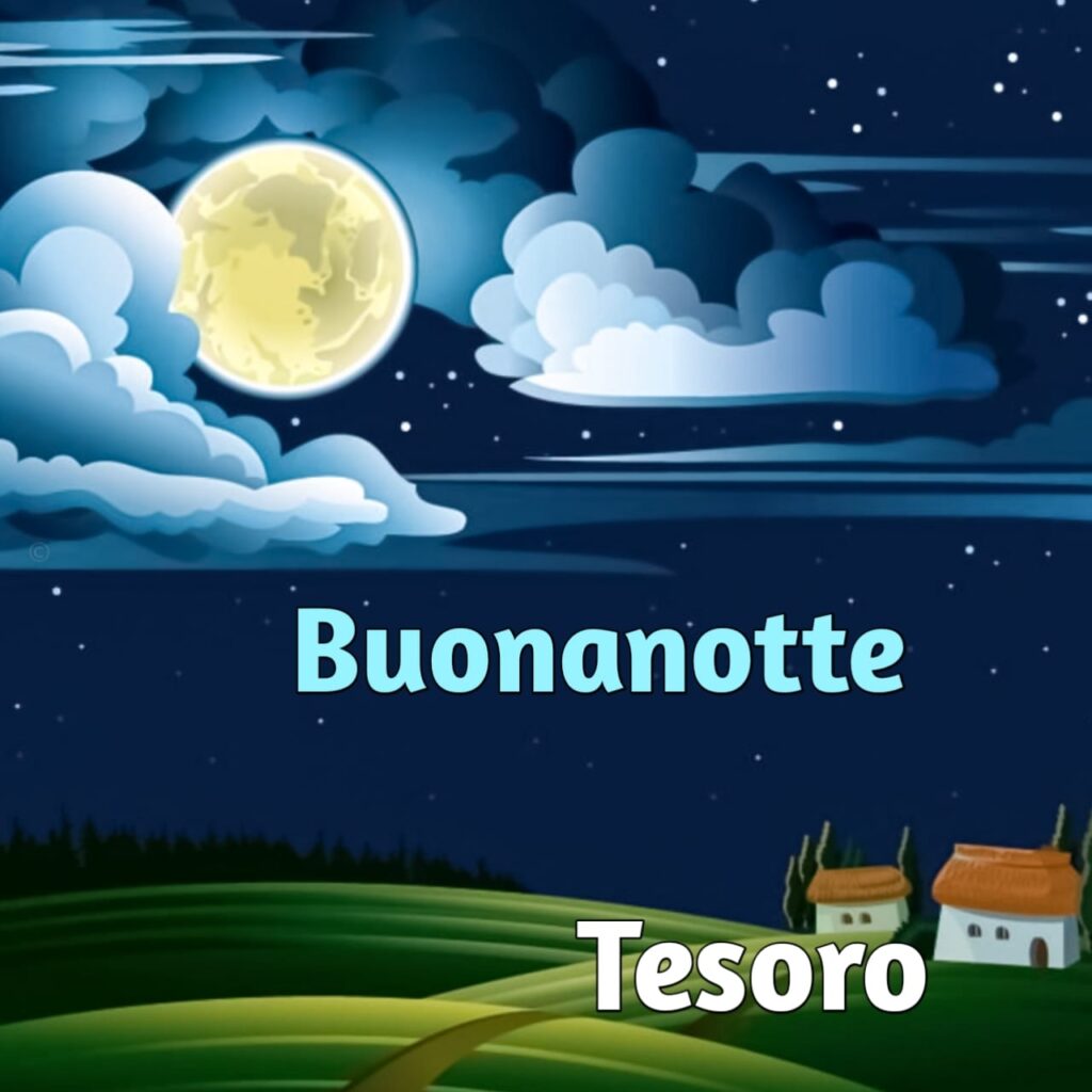 buonanotte tesoro mio immagini nuove 8