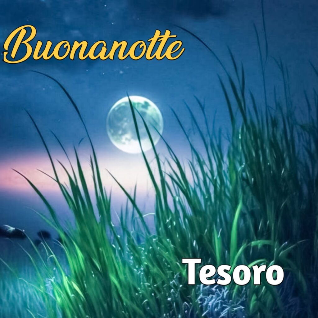 buonanotte tesoro mio immagini nuove HD