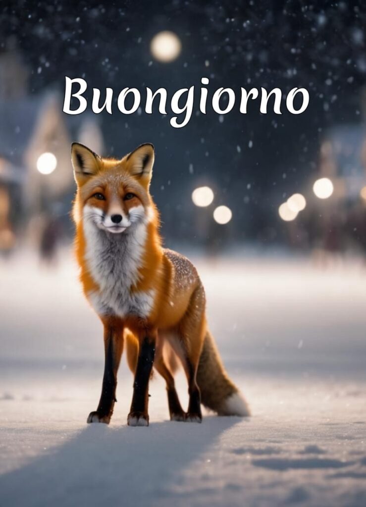 buongiorno invernale buon sabato