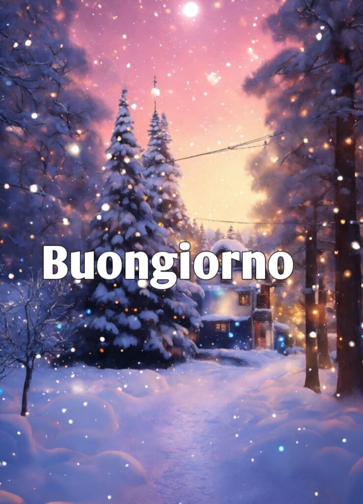 buongiorno invernale domenica