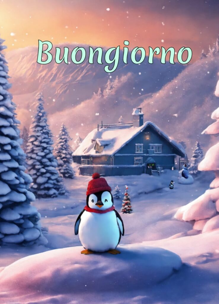 buongiorno invernale natalizio