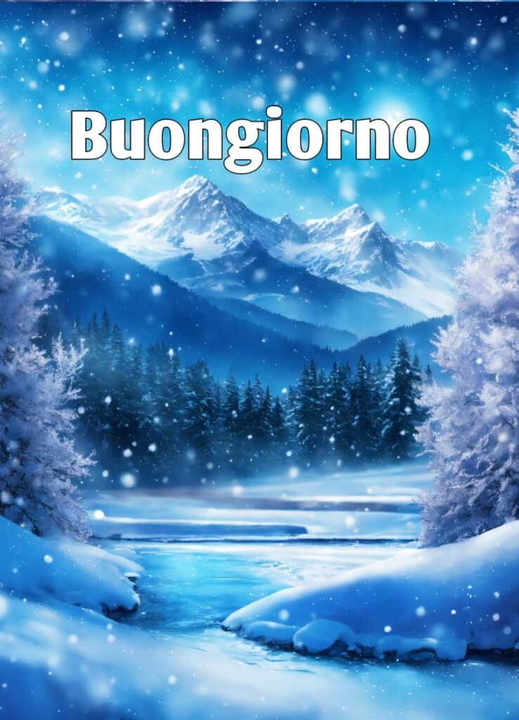 buongiorno invernale pioggia