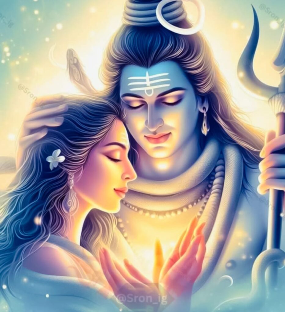 cartoon shiv parvati images