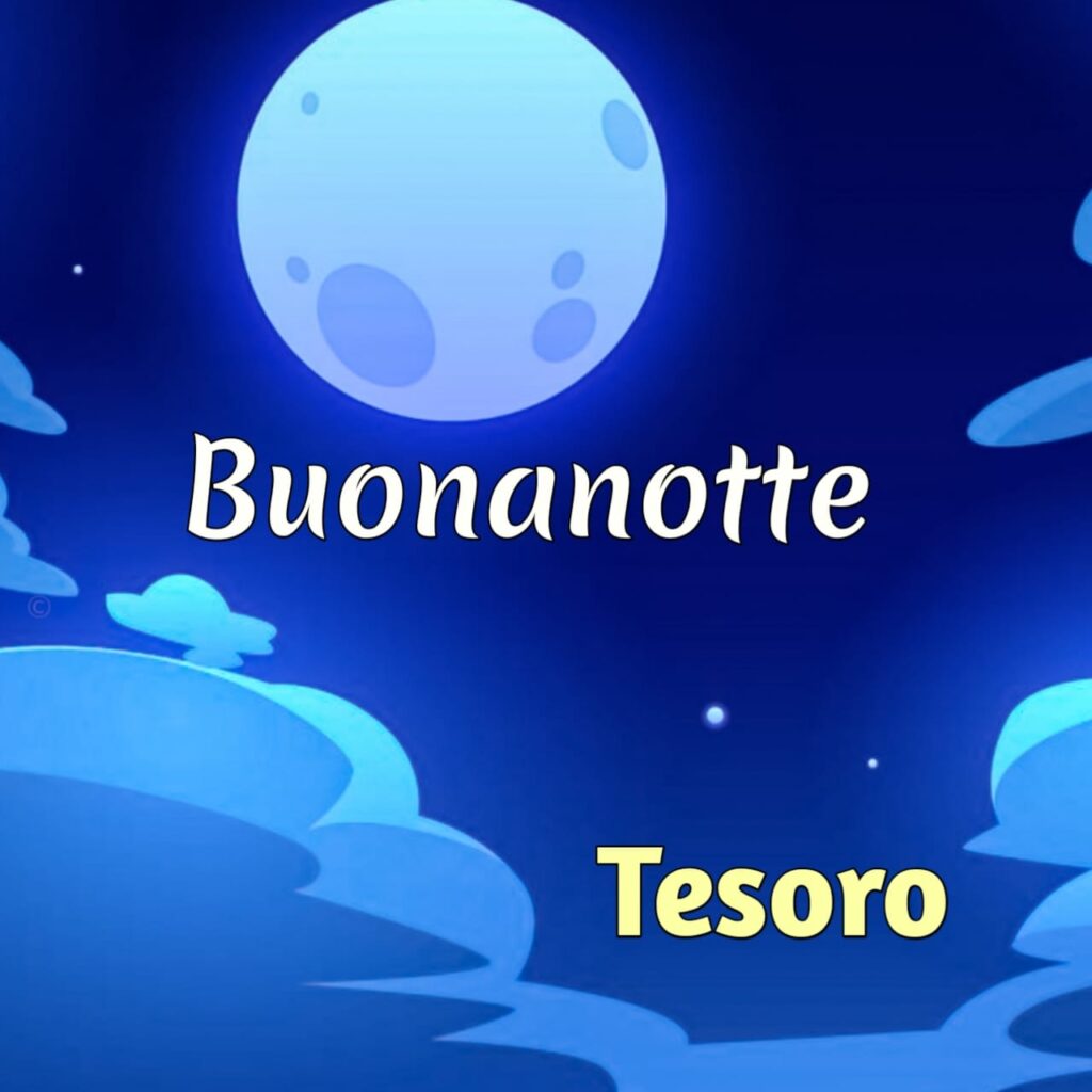 foto buonanotte tesoro