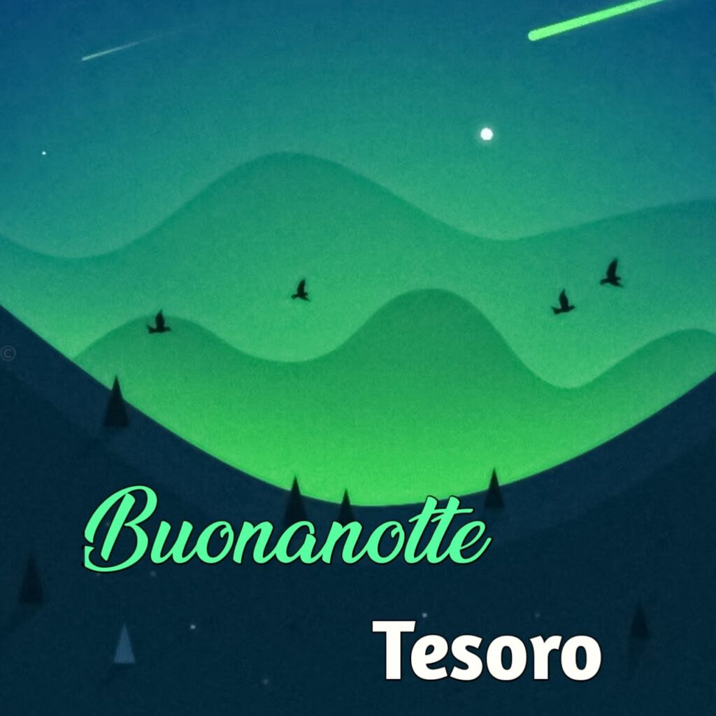 gif buonanotte tesoro mio