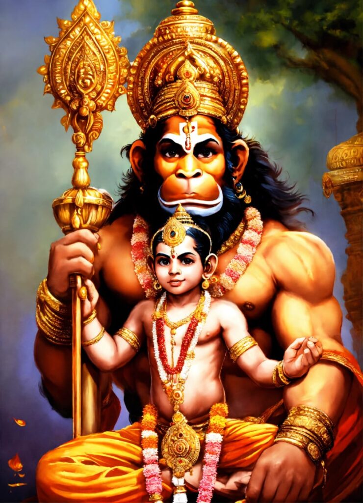 good morning hanuman ji photo