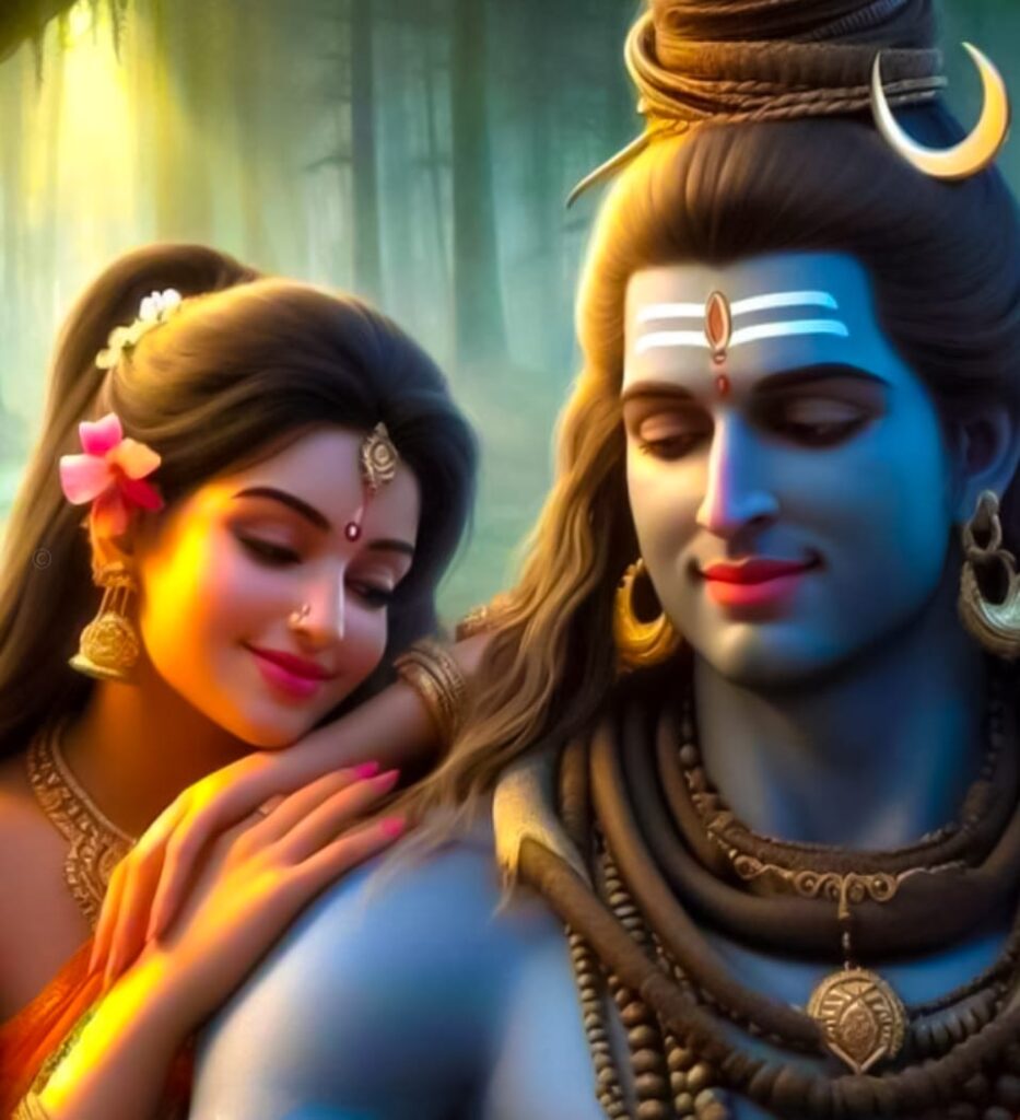 shiv parvati images 4k