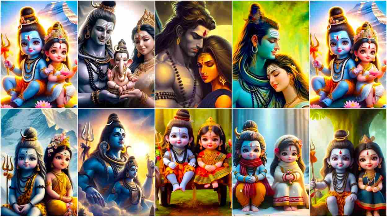 shiv parvati images