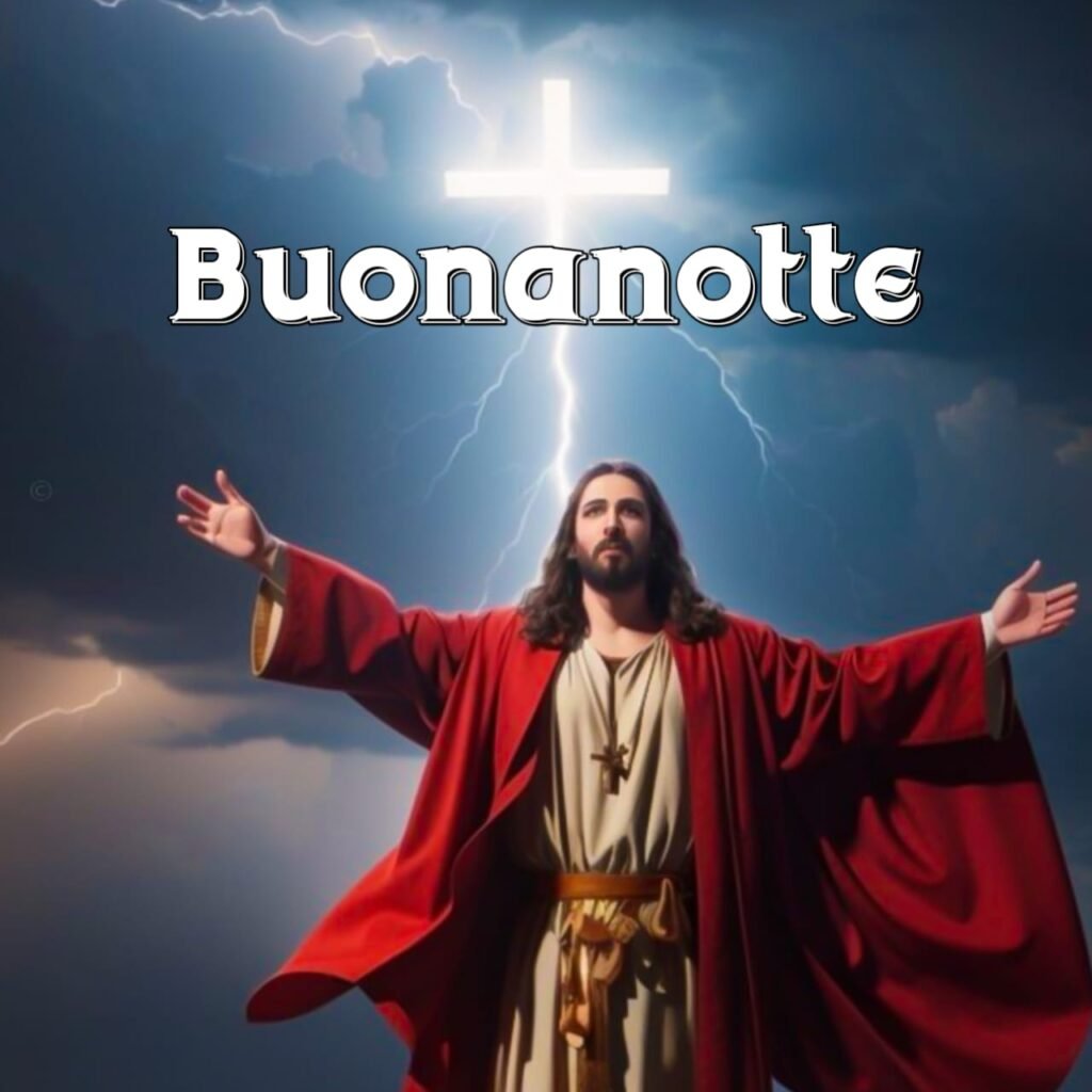 buonanotte con gesù bambino gif