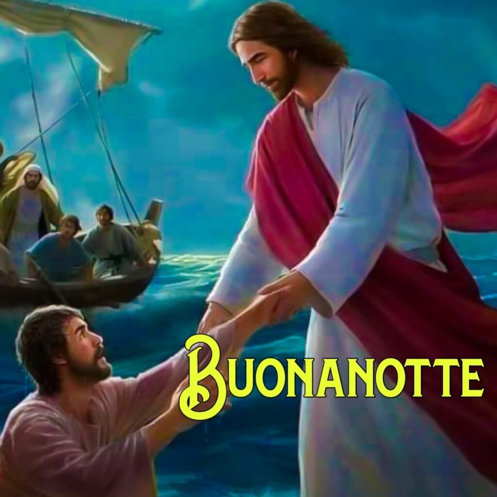 gif buonanotte con gesù