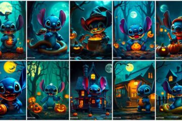 Stitch halloween wallpaper