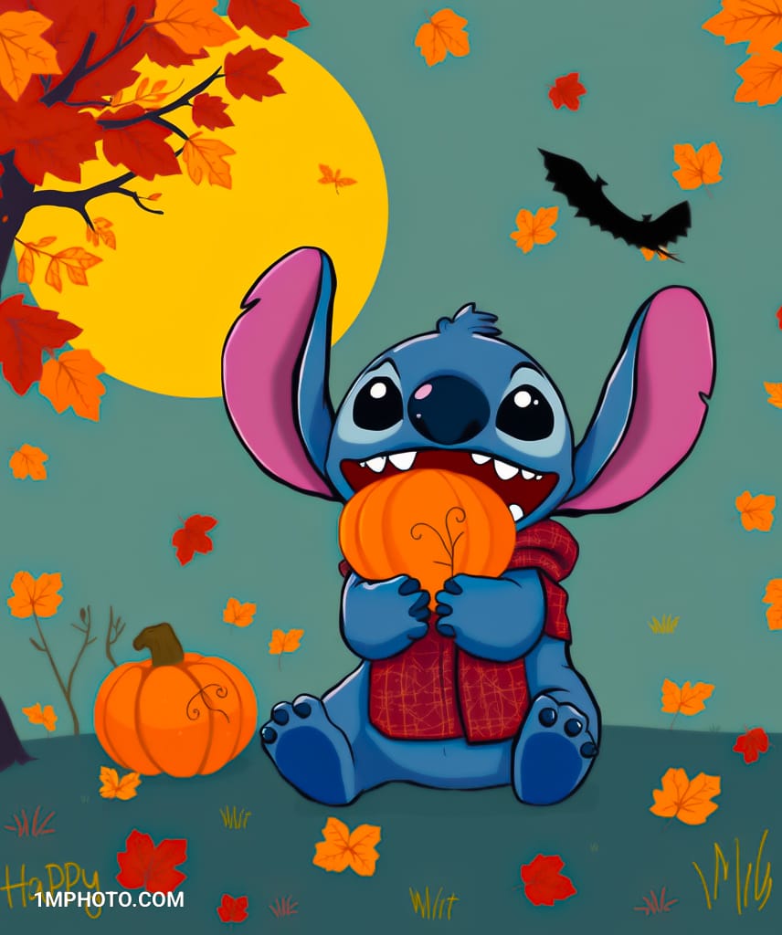 StitchAutumn Picnic wallpaper