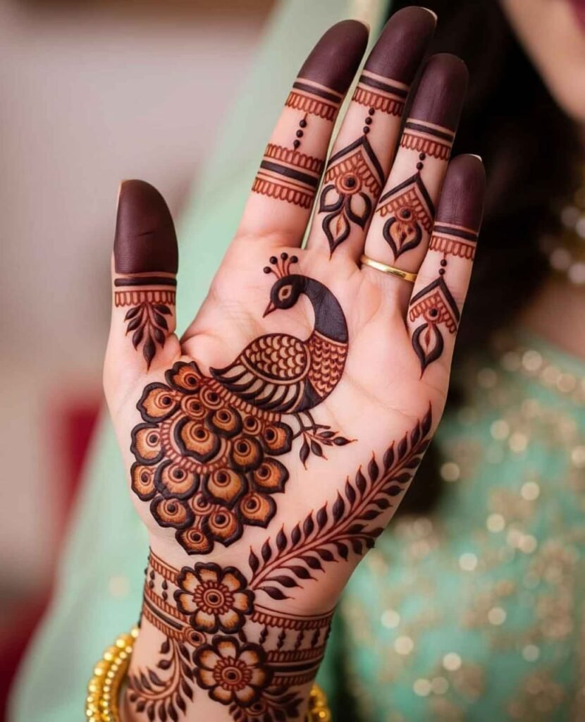 Tulip stylish mehndi style