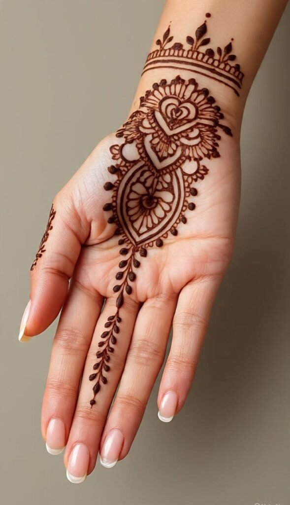 back hand mehndi designs latest​