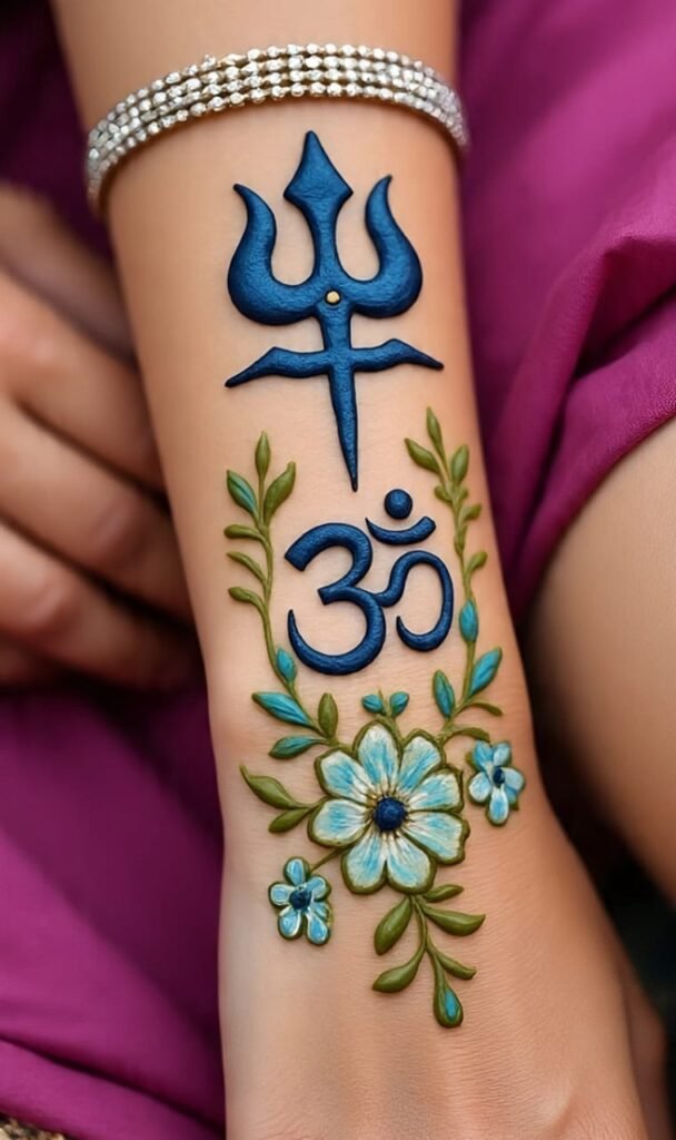 shiva mehndi designs​