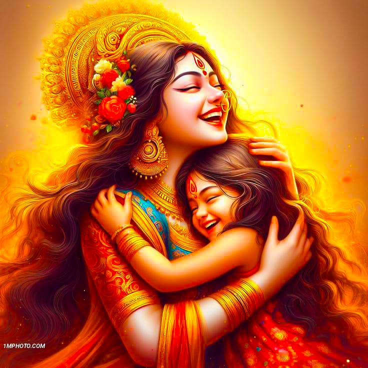 beautiful images of maa durga for dp​