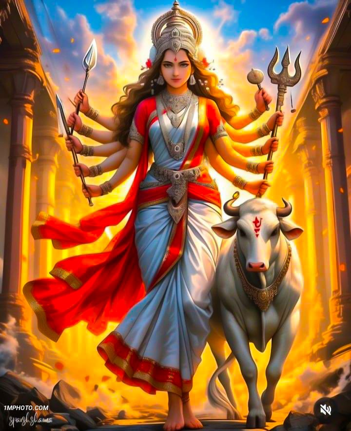 beautiful images of maa durga for whatsapp dp​