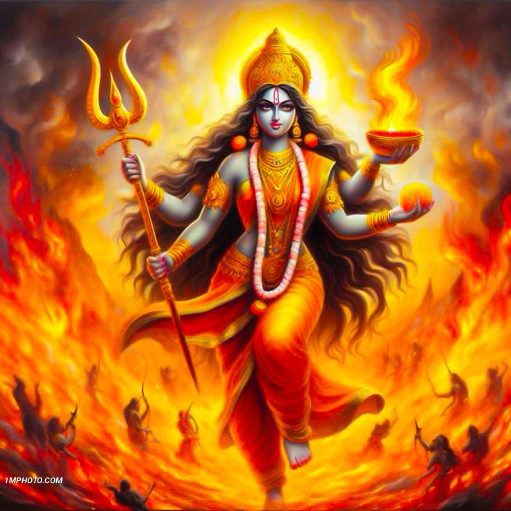 dp maa durga fire​