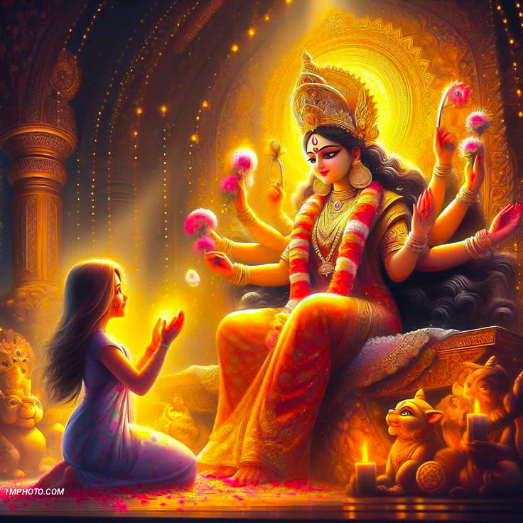 durga maa image for whatsapp dp​