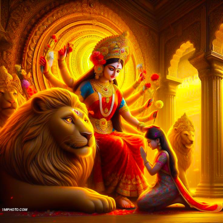 durga maa pic for dp​