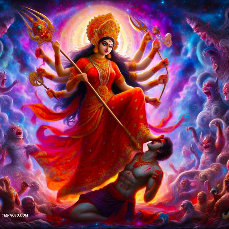 durga maa whatsapp dp pic​