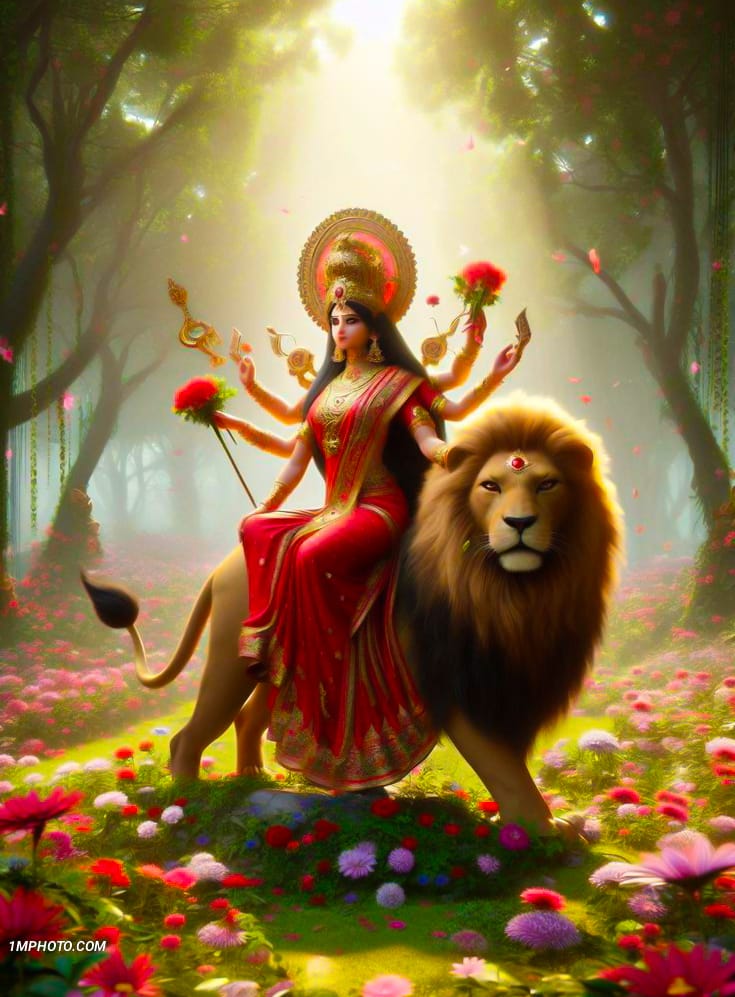 durga maa whattsup in dp​