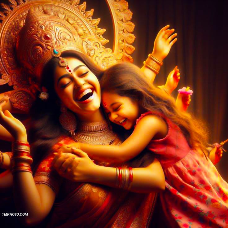 maa durga hd pic for dp​