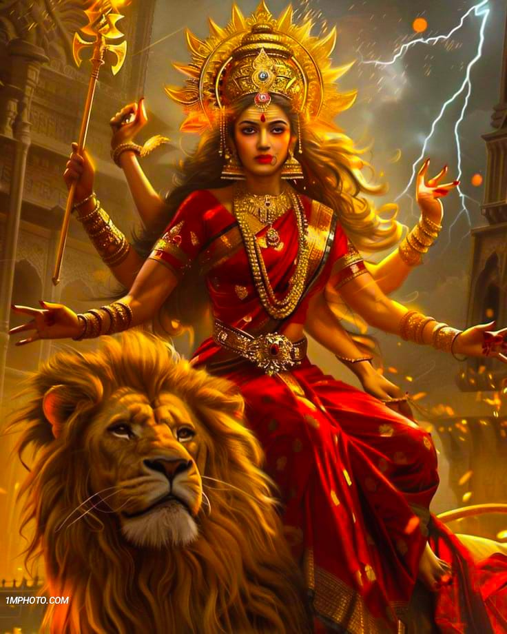 maa durga images for whatsapp dp​