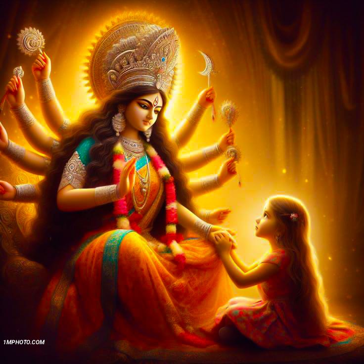 whatsapp dp durga maa hd​