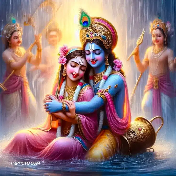 beautiful images of krishna and radha​