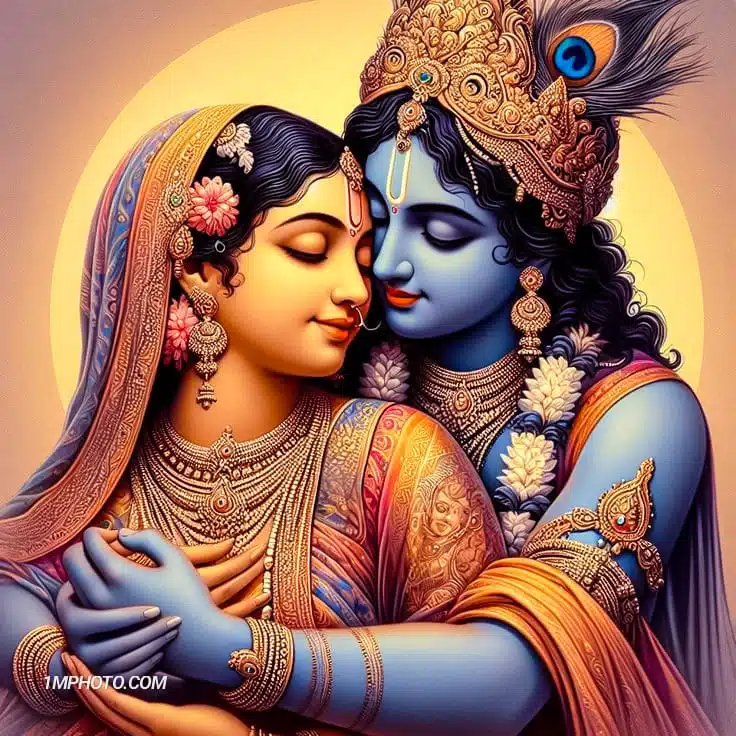 beautiful images of lord krishna and radha hd​