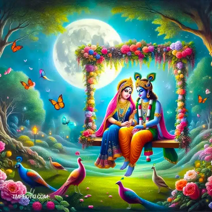 beautiful images of lord radha krishna​