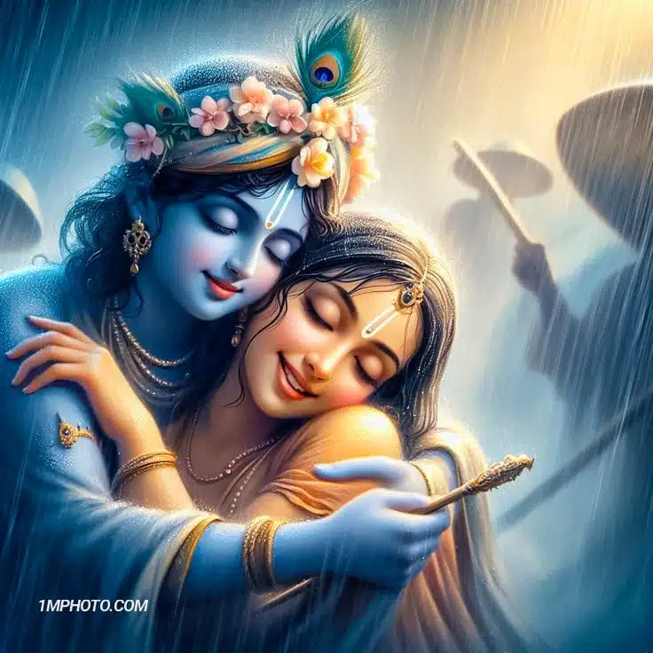 beautiful krishna and radha images​