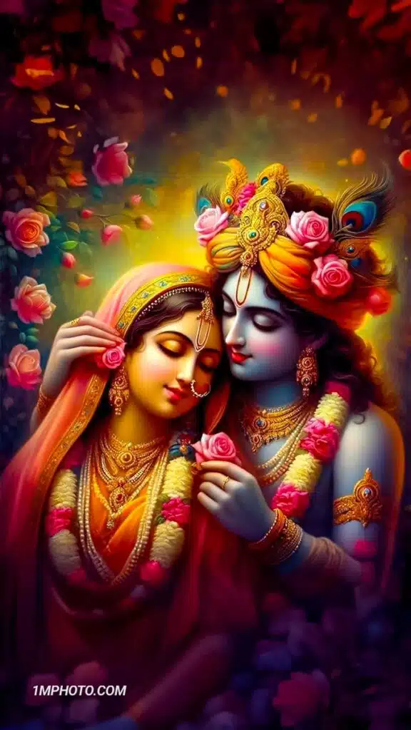 beautiful krishna radha images​