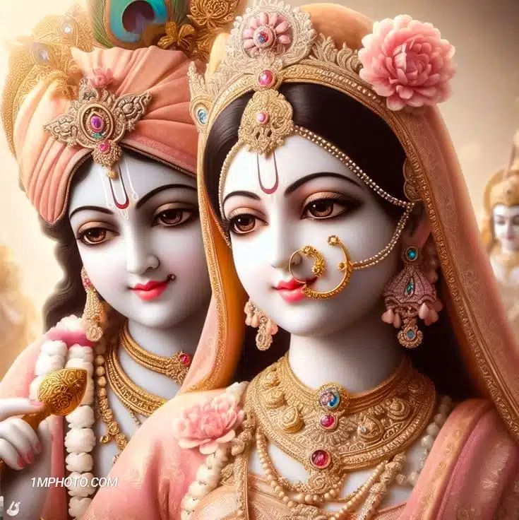 beautiful radha krishna love images​