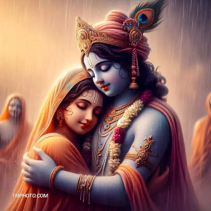 beautiful radha krishna old images​